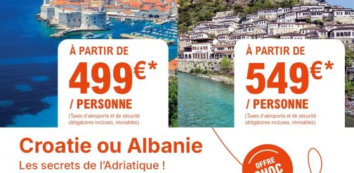offre choc voyage croatie