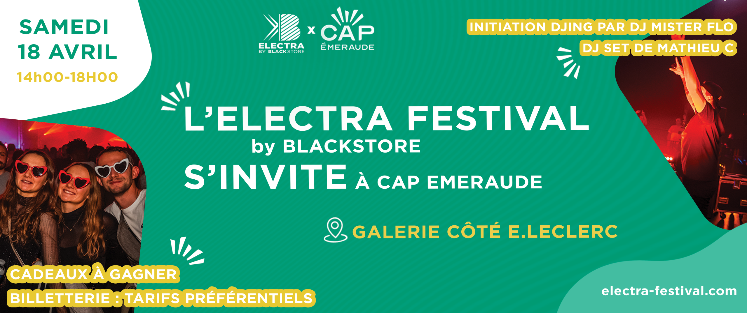 Evènement Electra Festival Cap Emeraude