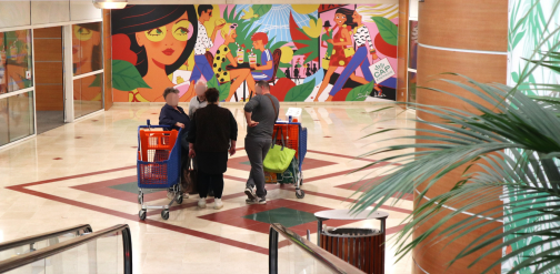 Les jours d'été de la fresque cap emeraude