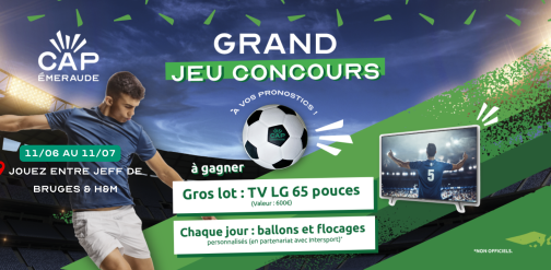 Grand jeu concours coupe Cap Emeraude